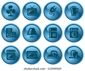 Home electronics button set