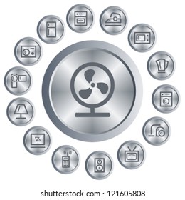Home electronics button set