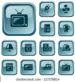 Home electronics button set