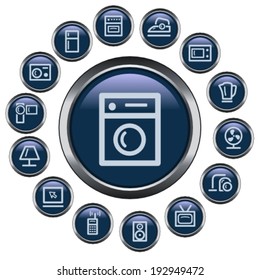 Home electronics button set