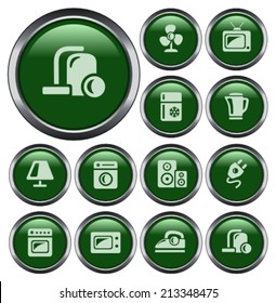Home electronics button set