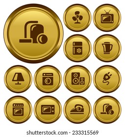 Home electronics button set