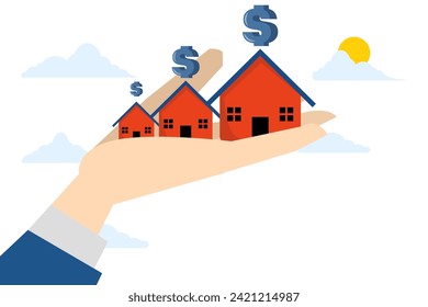 Home entrepreneurs offer various sizes with different prices, calculate the ability to buy a house according to basic abilities, choose a new house based on budget, income or lifestyle.