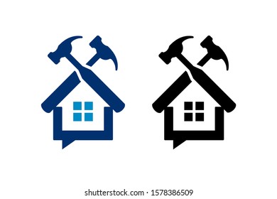 home and equipment for the icon or logo design concept ready to use