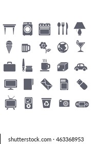 home equipment icons