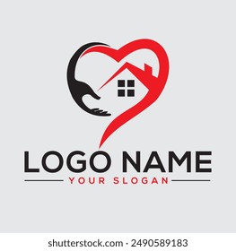 home and farm care logo designs
home and farm care logo designs
Elderly healthcare heart shaped logo. Nursing home sign
home care logo design vector icon symbol

