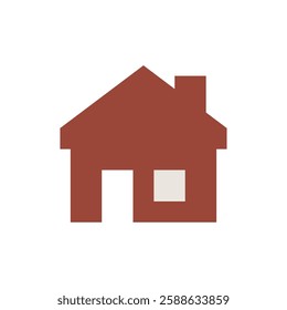 Home fill icon triangle shape