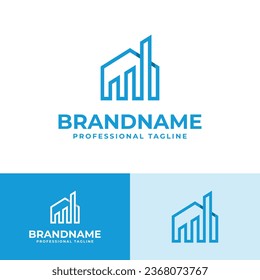 Home Financial Logo, suitable for any business related to Home, key, Financial, and Investment.