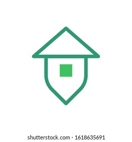 Home finder logo template vector icon design