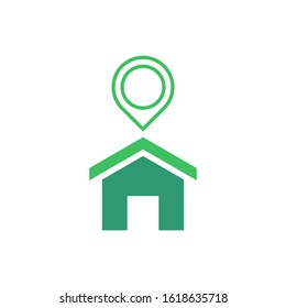 Home finder logo template vector icon design
