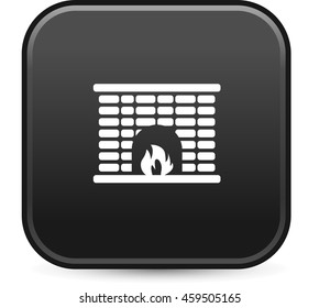 home  fireplace icon  