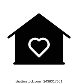 hogar en estilo de diseño plano