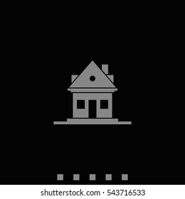 Home flat icon.
