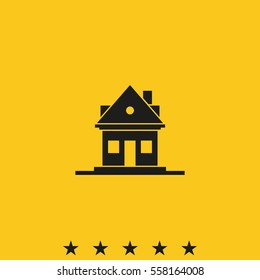 Home flat icon.