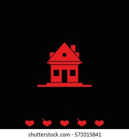 Home flat icon.
