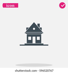 Home flat icon.