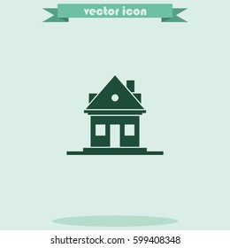 Home flat icon.