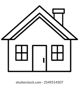 Home Flat Icon. Pixel Perfect. For Mobile and Web.