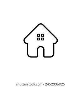 Inicio Icono de Premium de Vector plano
