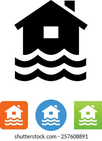 Home Flood Icon