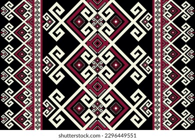 Home flooring decorations ethnic geometric pattern design. Vector aztec Kilim geometric shape seamless pattern. Traditional ethnic pattern use for carpet, rug, mat, tapestry, other textile elements.