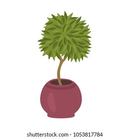 Home flower flat icon