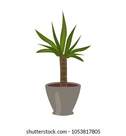 Home flower flat icon