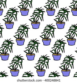 home flower seamless texture vector