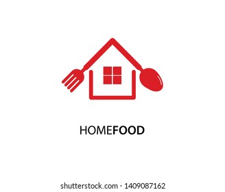 home food creative logo template design