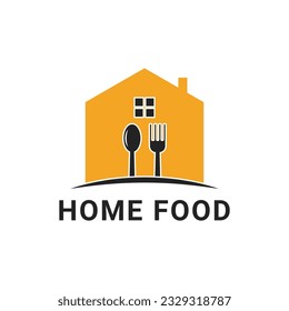Home food logo design idea