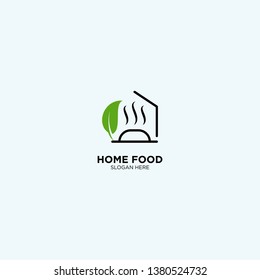 Home Food logo template, vector illustration - Vector