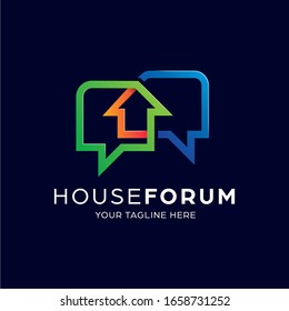 Home Forum Logo Design Template