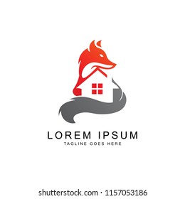 home fox logo template