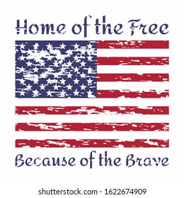 Home of the free because of the brave quote. Independence day Quotes