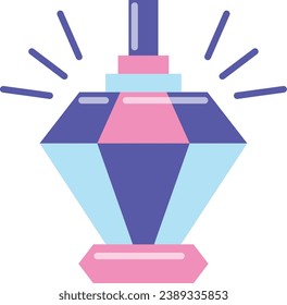 Home freshener diffuser icon. Vector icon of aromatherapy diffuser
