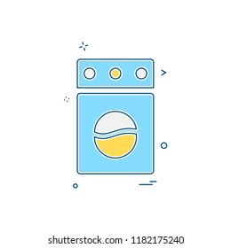 Home furniture icon design vector 