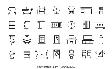 CRMla: Bedroom Interior Design Symbols