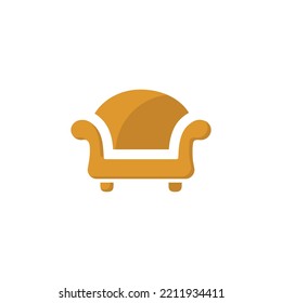 Home furniture logo Royalty Free Vector Image