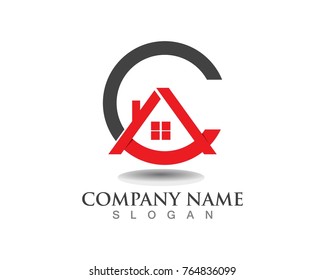 Home G letter building logos