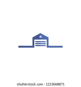 Home Garage Property Creative Abstract Business Logo 