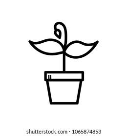 home garden gardening growing vector template