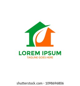 home garden logo vector design