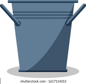 Home gardening tools flat vector illustration 