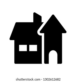 home glyph icon