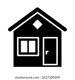 Home Glyph Icon Design For Personal And Commercial Use
