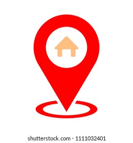 Home Gps - Map Pointer, Map Pin Icon - Arrow Pin, Compass Location