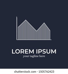 Home Graph Logo Design Template Inspiration - Vector