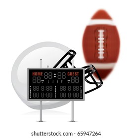 Home and Guest Scoreboard