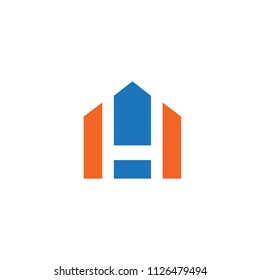 Home H letter logo vector
