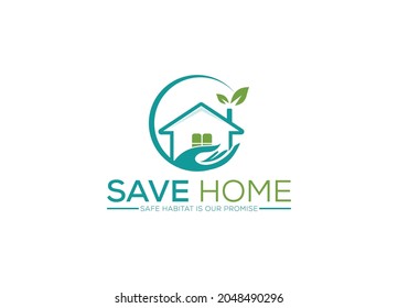 Home with Hand Logo icon design  concept, Healthcare home medical logo illustration vector icon